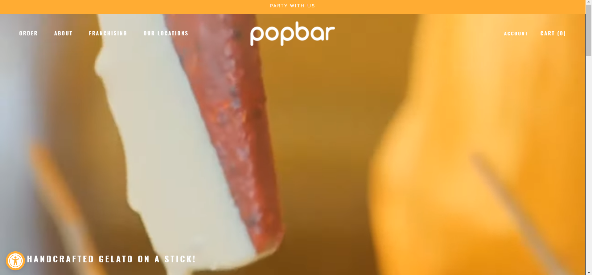 Popbar an ecommerce website design