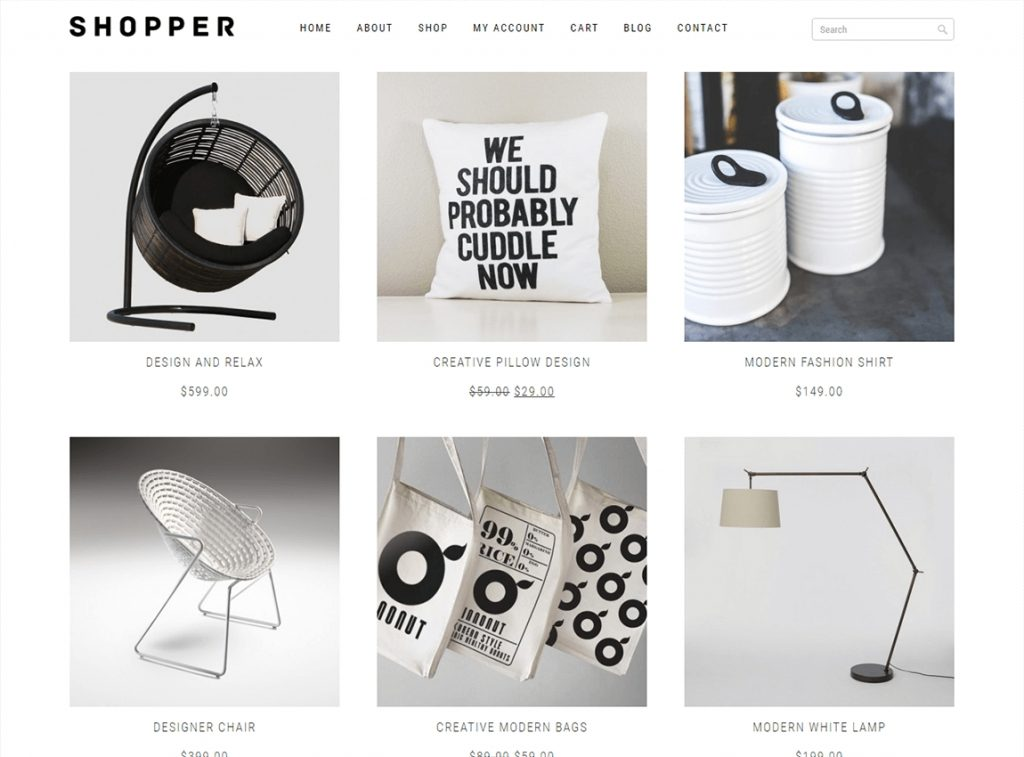 Shopper theme