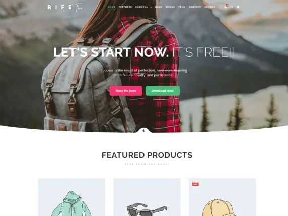 Rife WordPress Theme